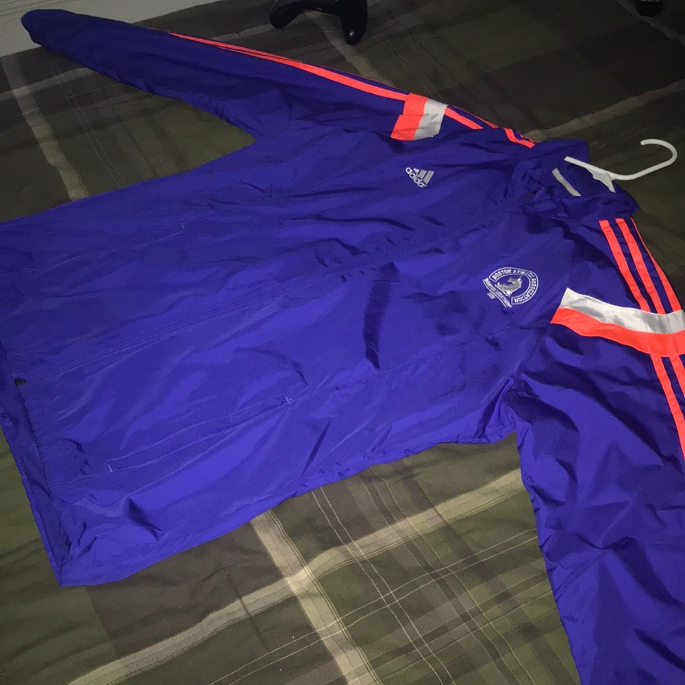 Adidas Boston Marathon Windbreaker
